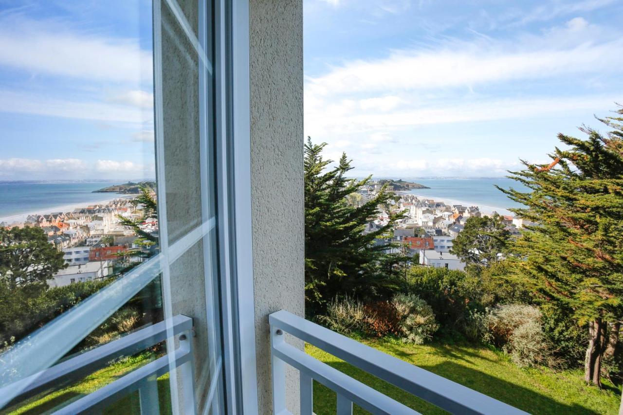 Le Vent Marin - Magnifique Vue Mer Pleneuf-Val-Andre Bagian luar foto
